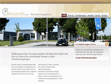 Tablet Screenshot of beinroth.de